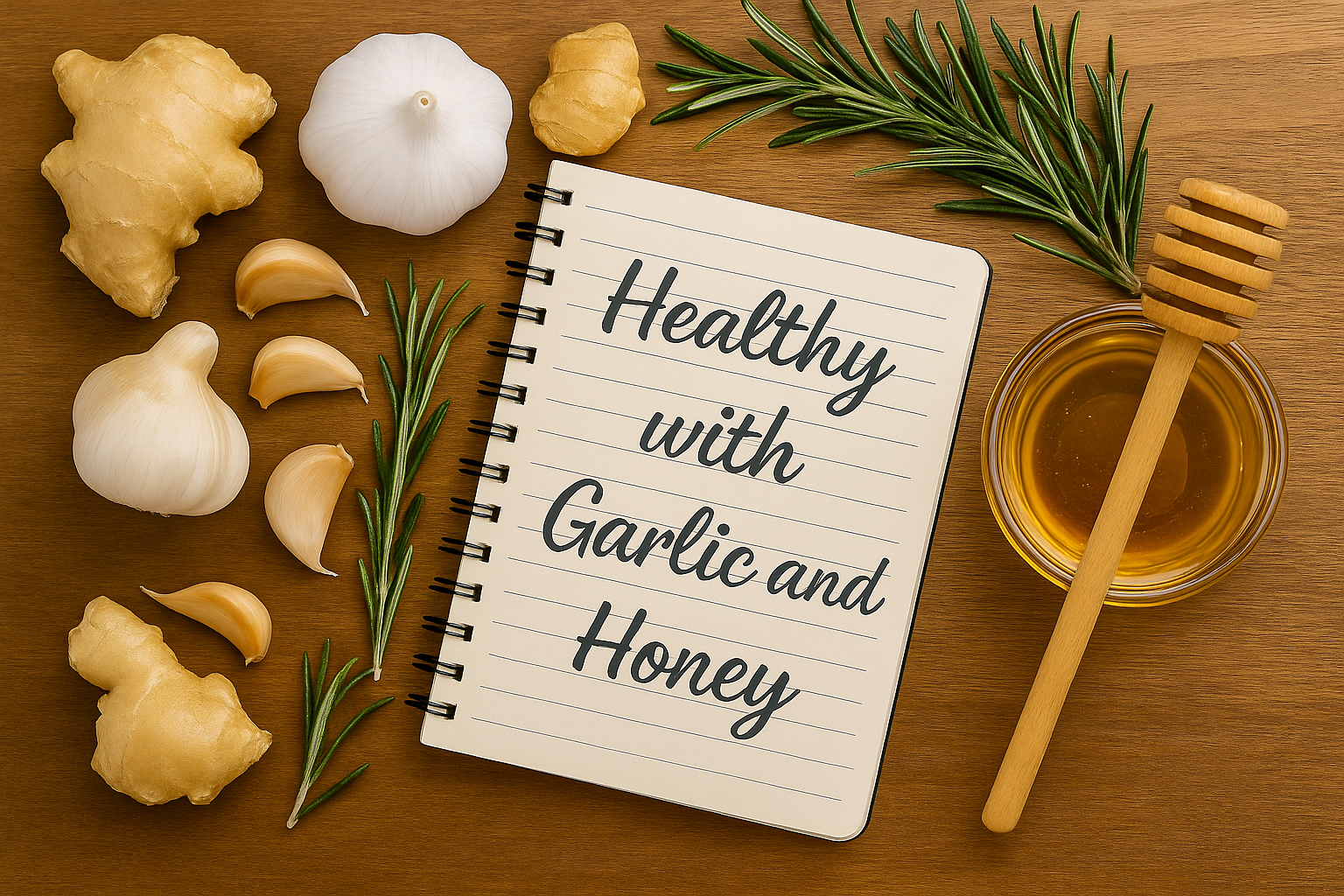 Heathy with garlic and honey cover image 1 Heathy with garlic and honey cover image 1